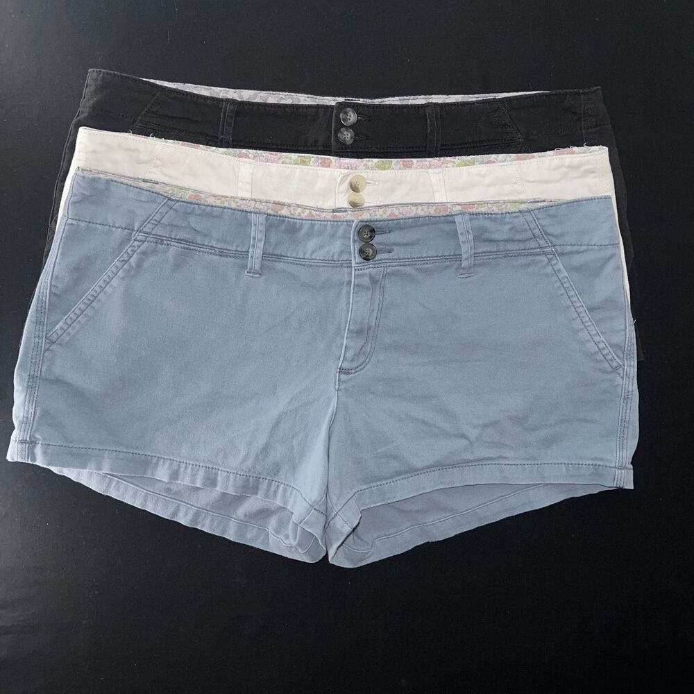 American Eagle Shorts Womens 3 Pair Bundle Lot  Cotton Casual
